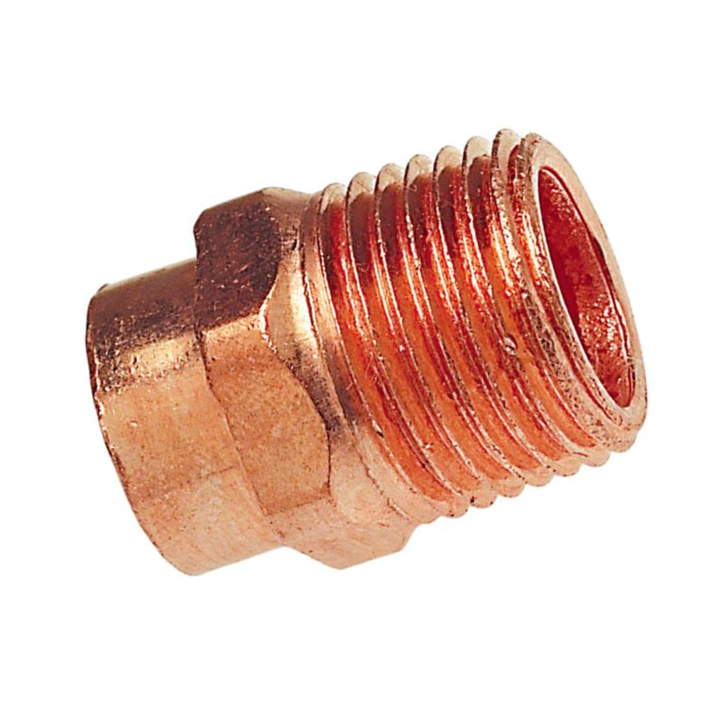 1 1/8 X 3/4 O.D. C X M ADAPTER WROT