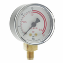 REGULATOR PRESSURE GAUGE 50 MM 30RZ PSI / 2 BAR